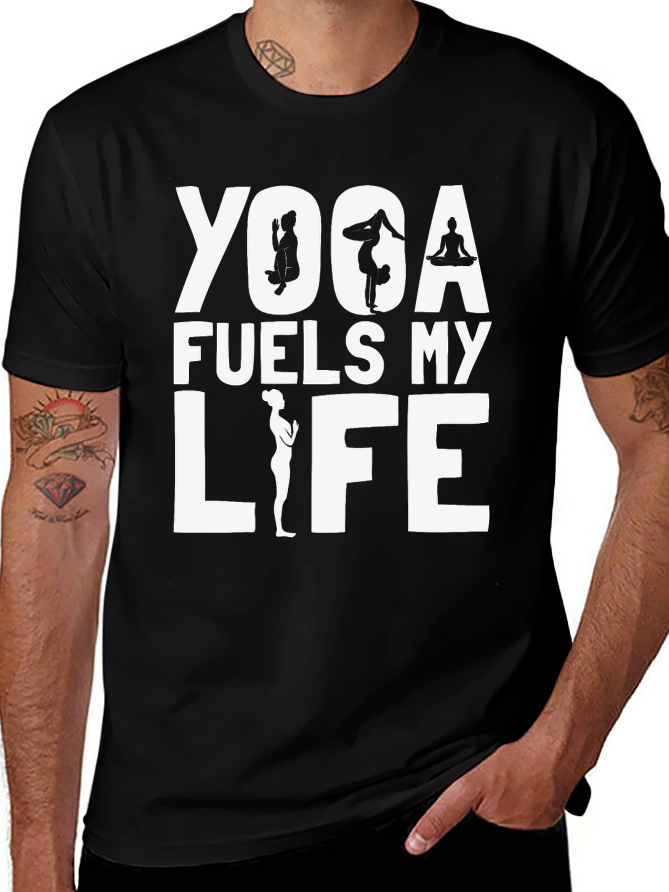 Yoga Fuels My Life T-Shirt Relaxed Fit