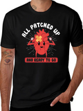 All Patched Up Heart Graphic Tee