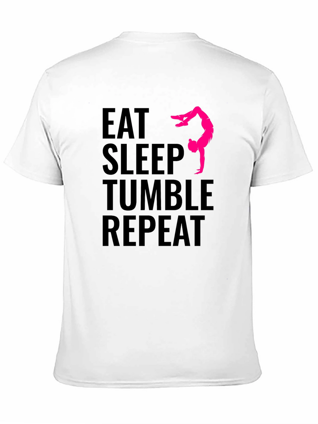 Eat Sleep Tumble Repeat Gymnastics T-Shirt