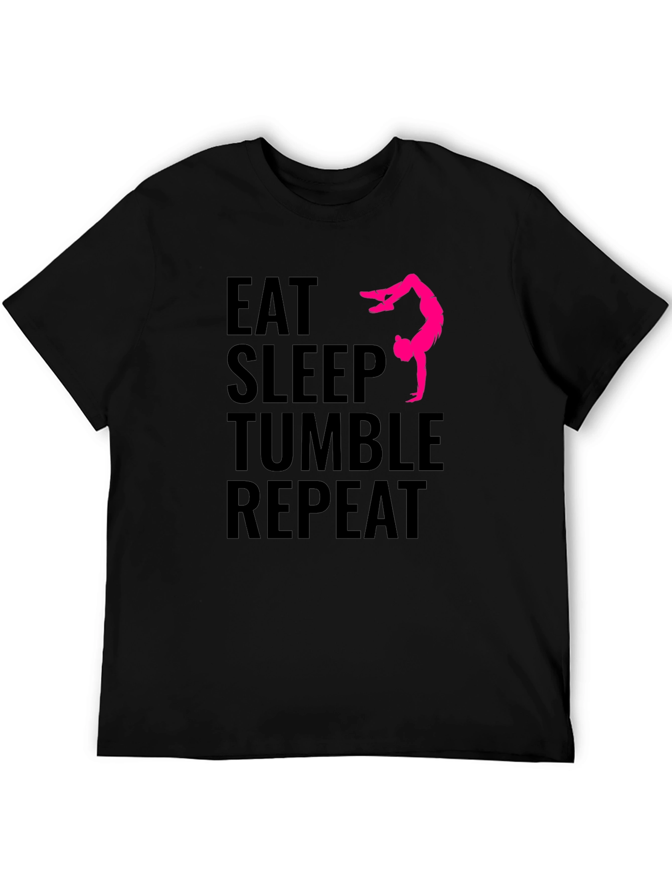 Eat Sleep Tumble Repeat Gymnastics T-Shirt