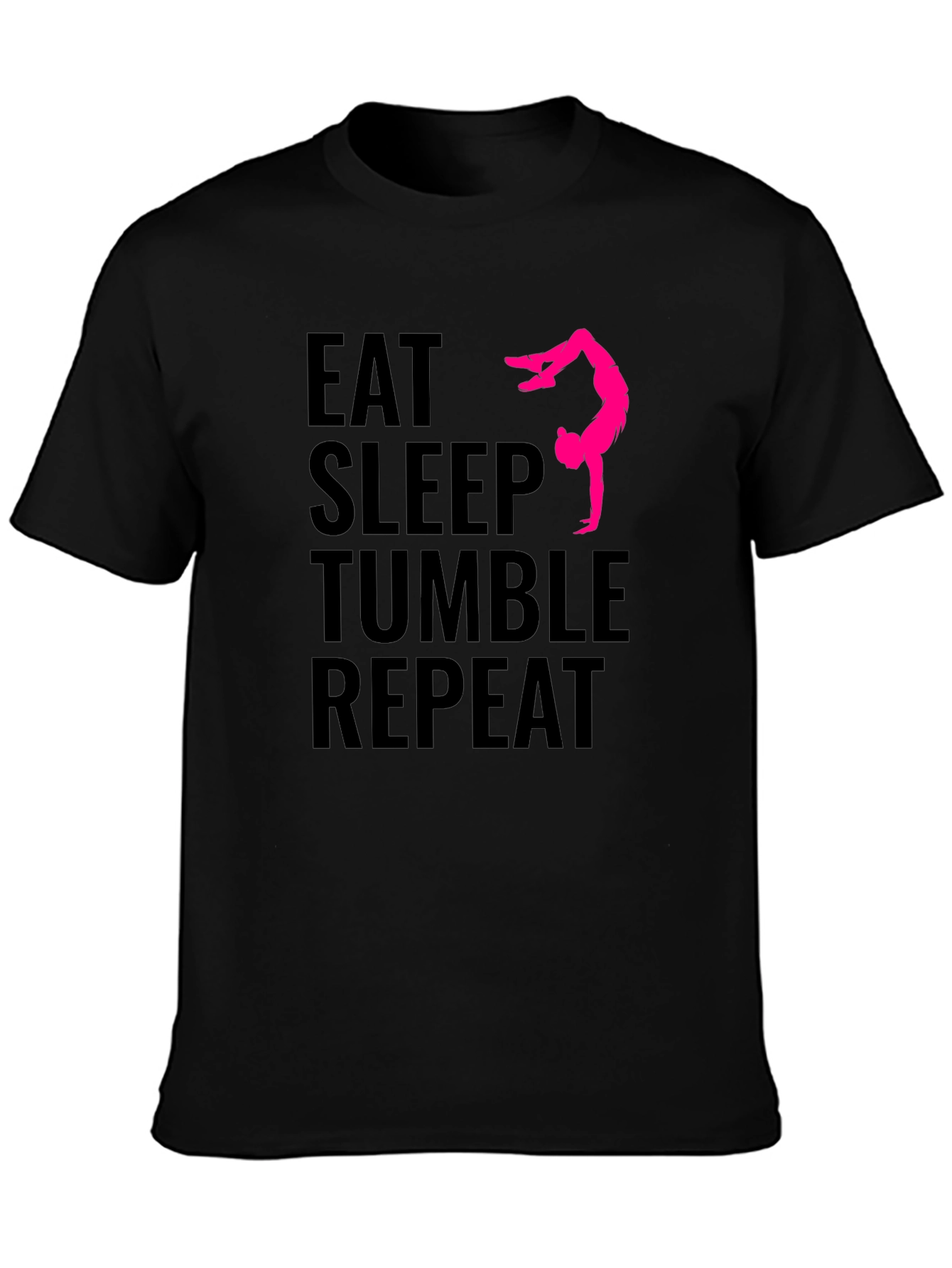 Eat Sleep Tumble Repeat Gymnastics T-Shirt
