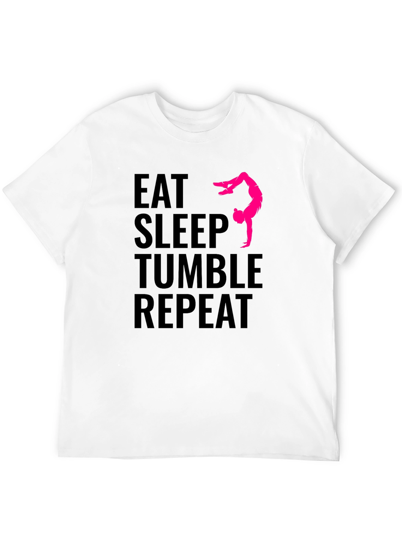 Eat Sleep Tumble Repeat Gymnastics T-Shirt