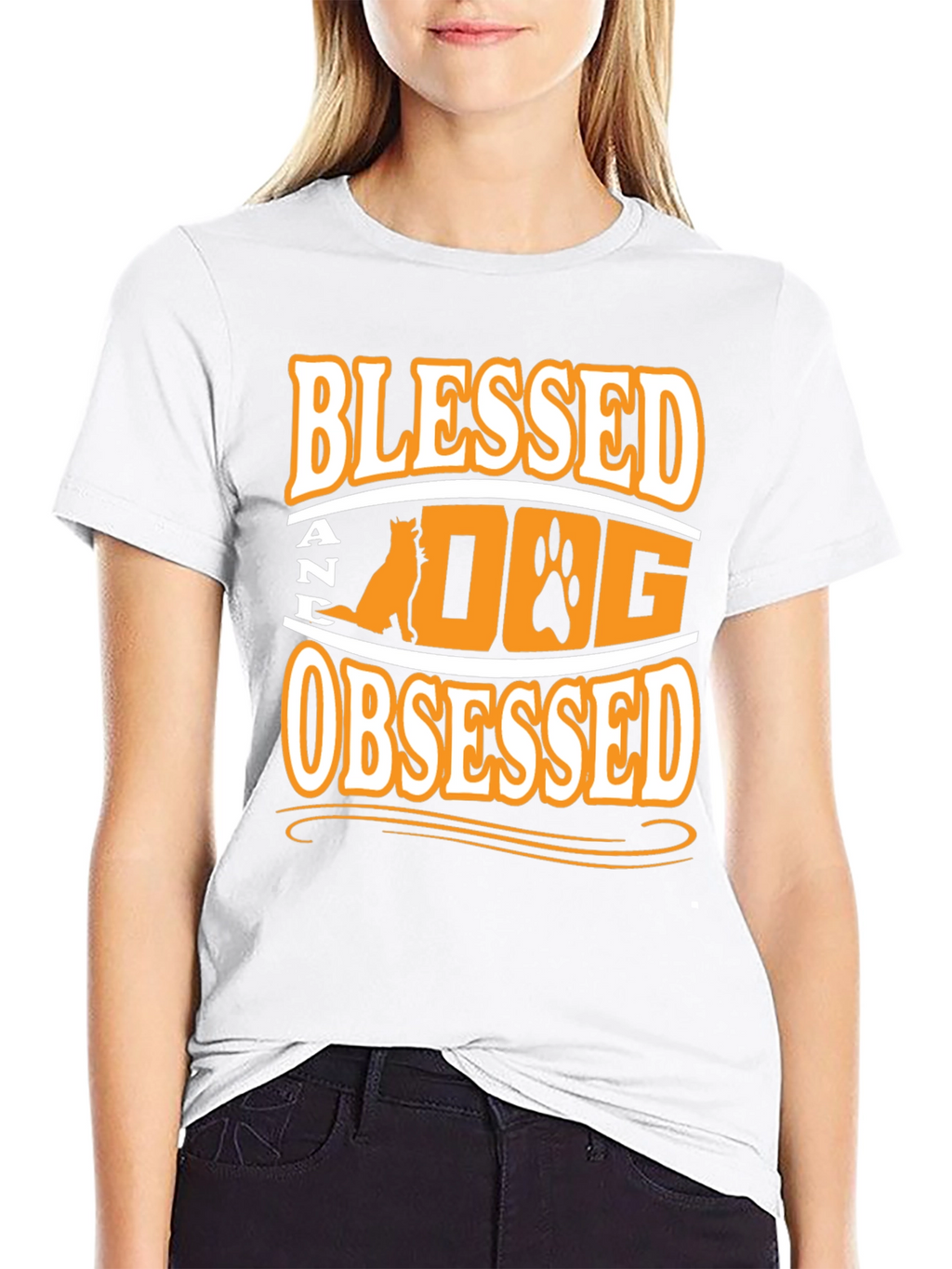 Blessed Dog Obsessed Graphic Tee