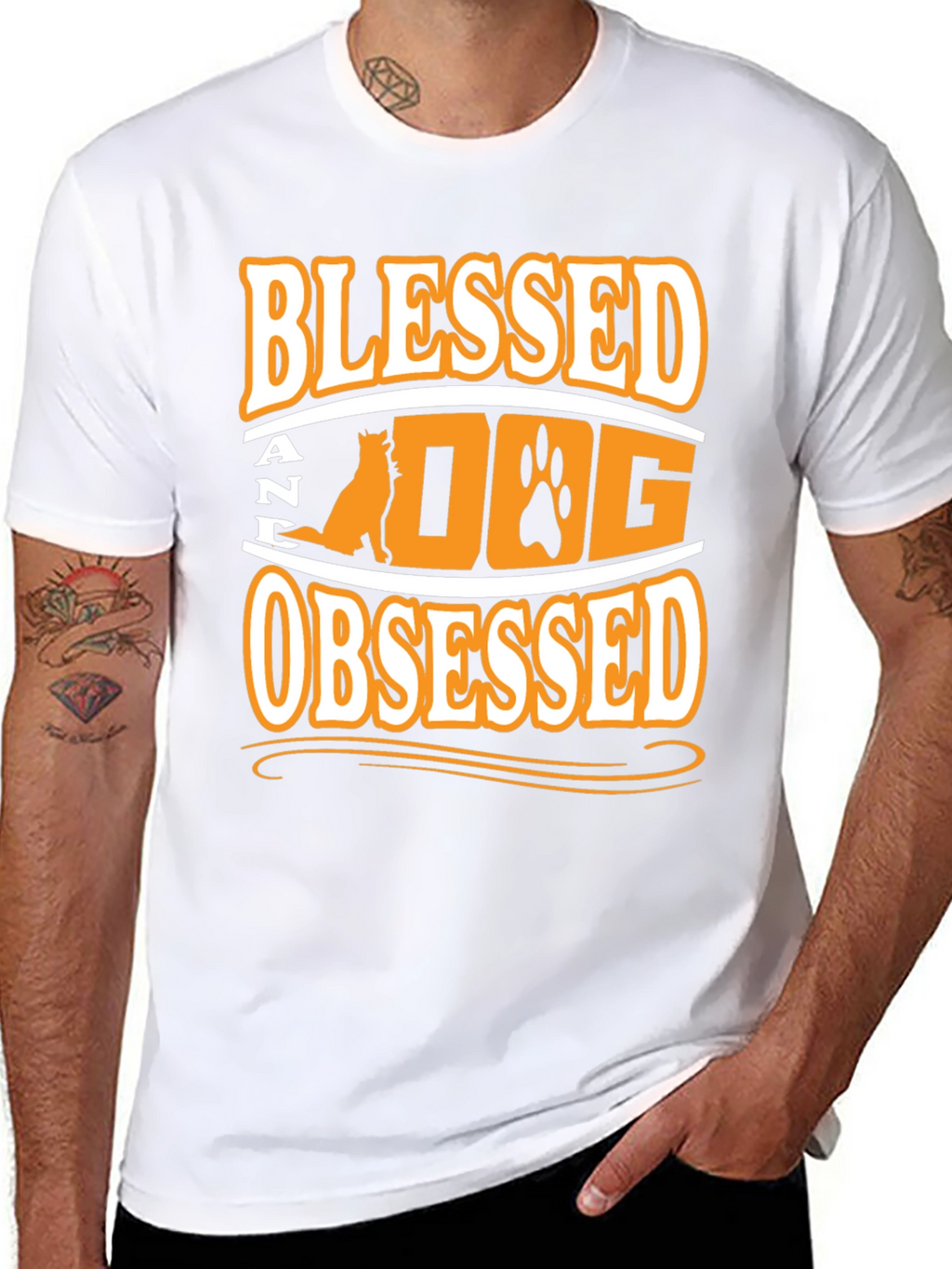 Blessed Dog Obsessed Graphic Tee
