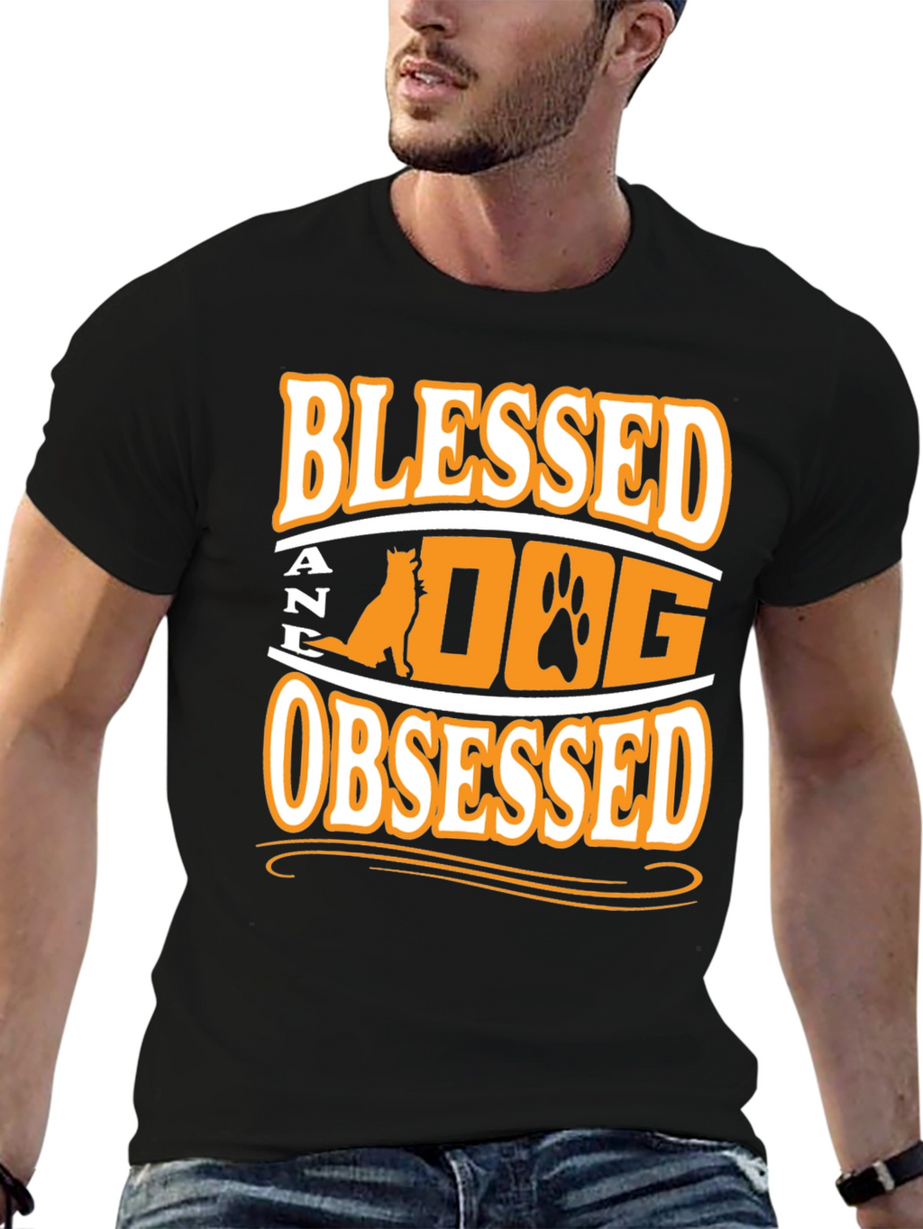 Blessed Dog Obsessed Graphic Tee