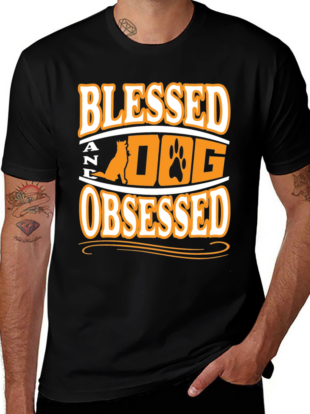 Blessed Dog Obsessed Graphic Tee