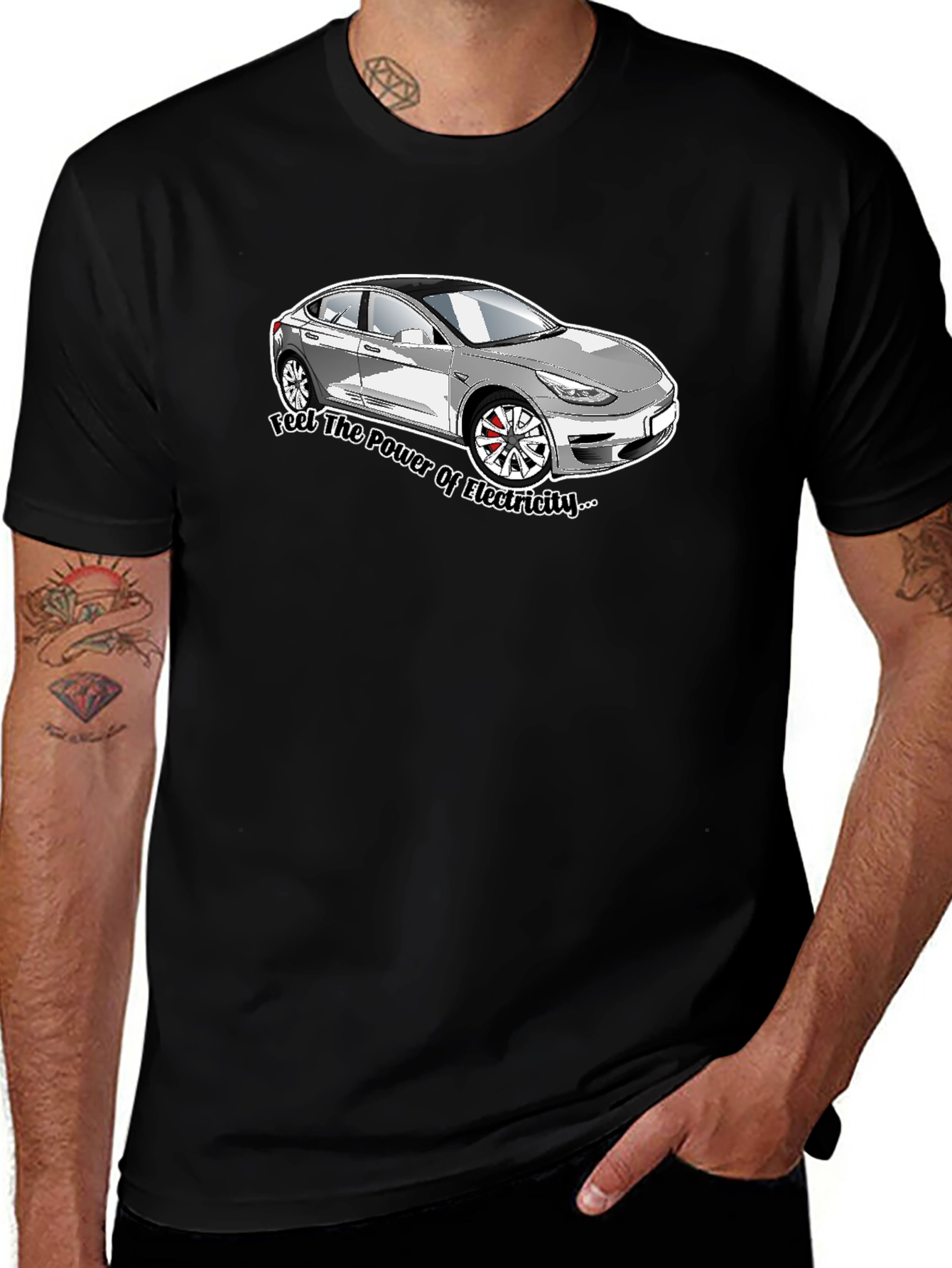 Electric Car Power T-Shirt