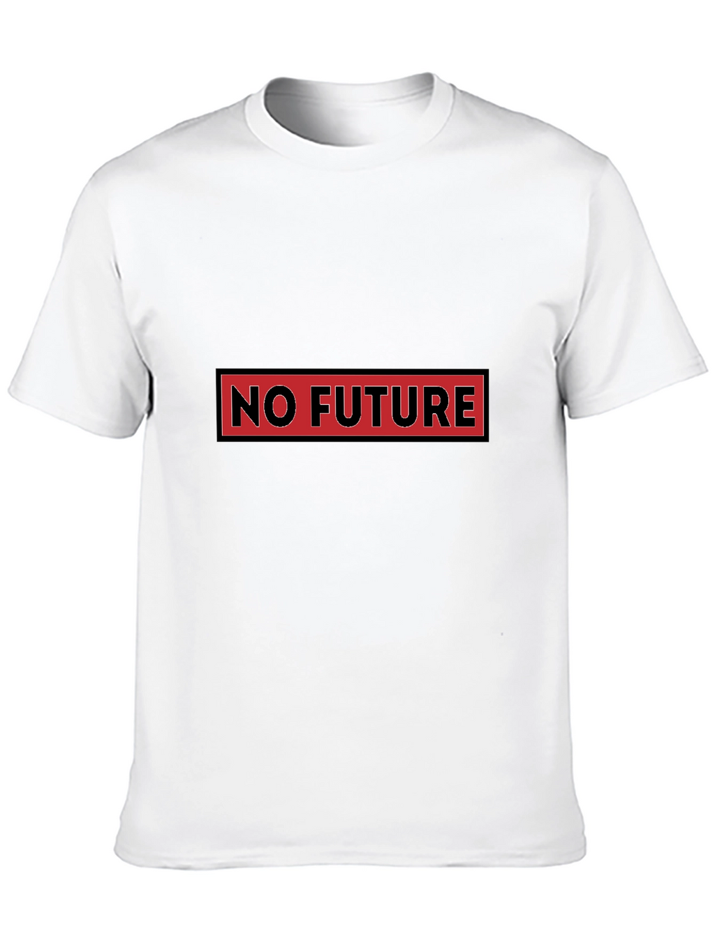 No Future Graphic Tee - Edgy Style