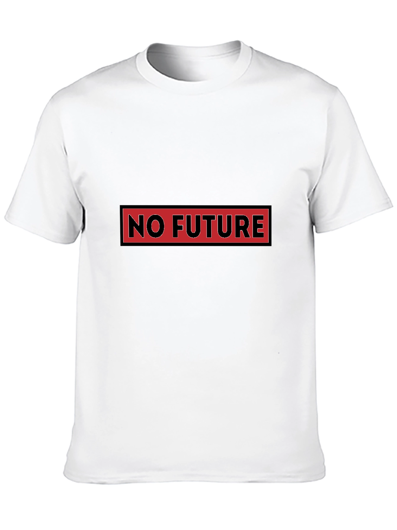 No Future Graphic Tee - Edgy Style