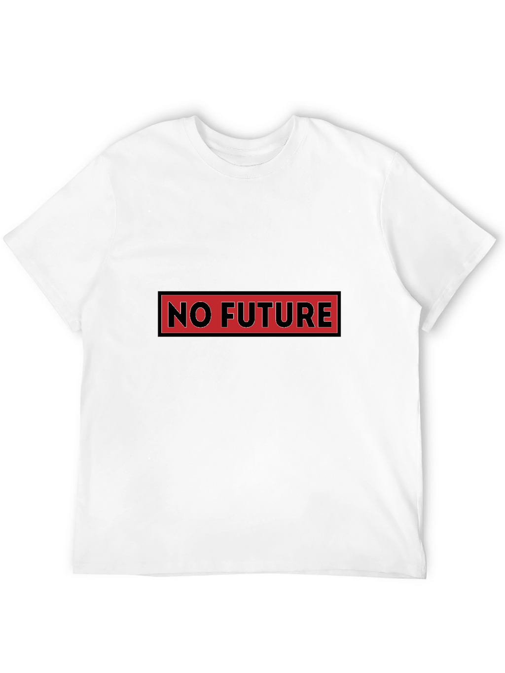 No Future Graphic Tee - Edgy Style