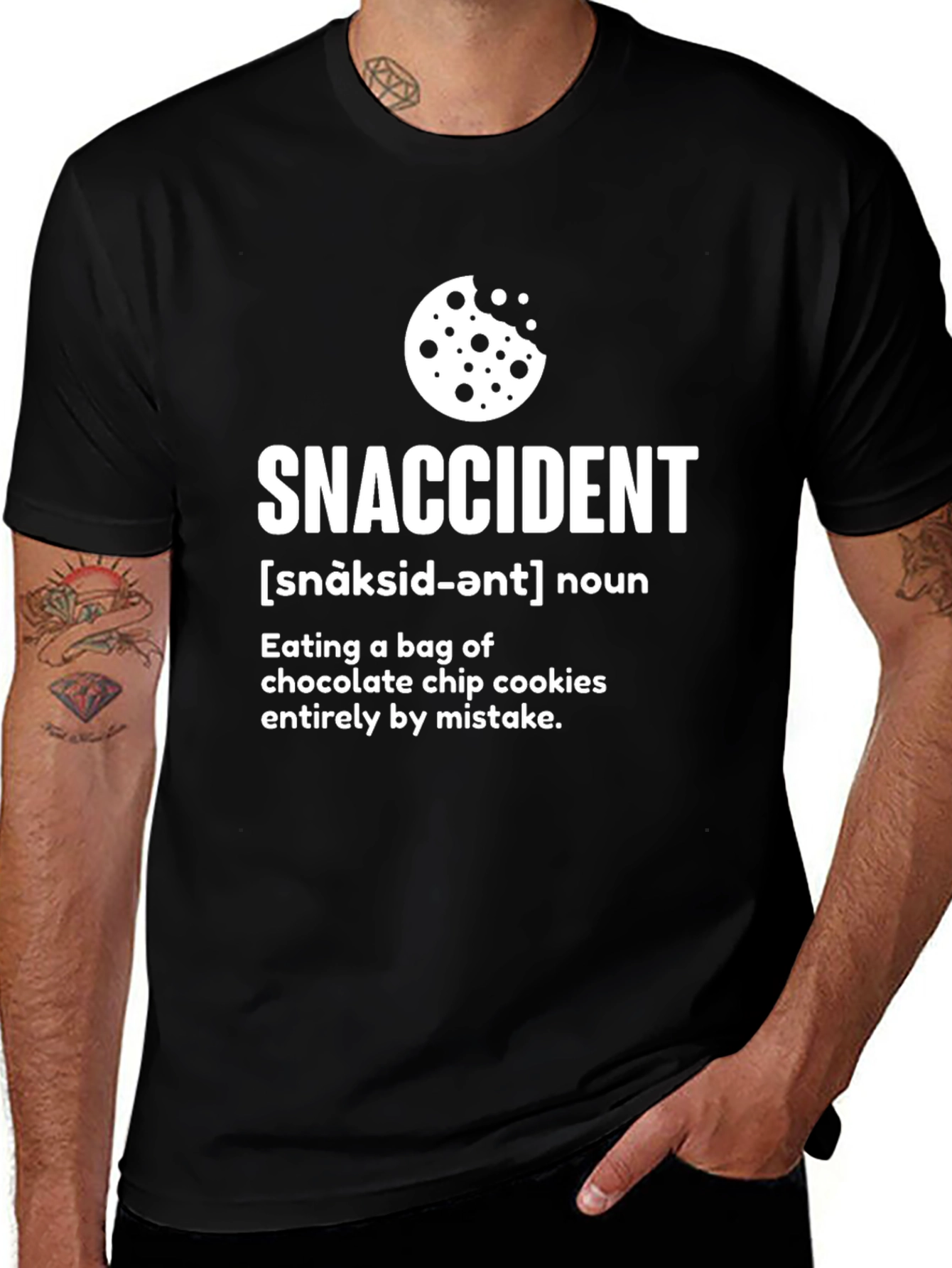 Snaccident T-Shirt - Cookie Lovers Funny Tee