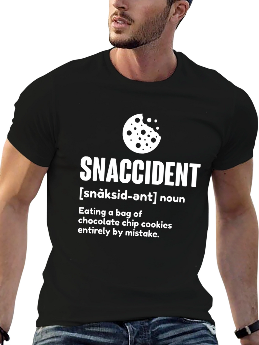 Snaccident T-Shirt - Cookie Lovers Funny Tee