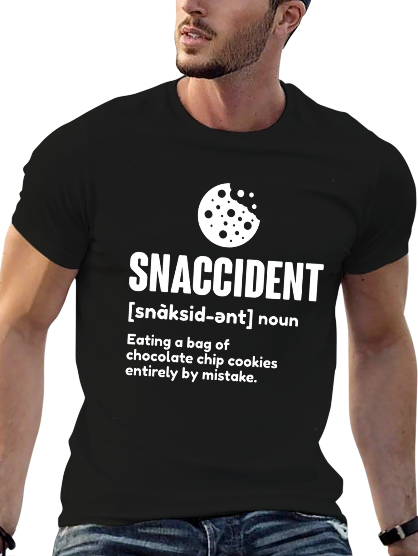 Snaccident T-Shirt - Cookie Lovers Funny Tee