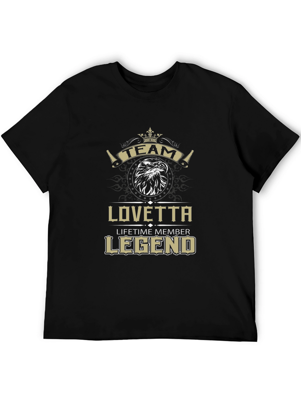 Lovetta Team Legend Black T-Shirt