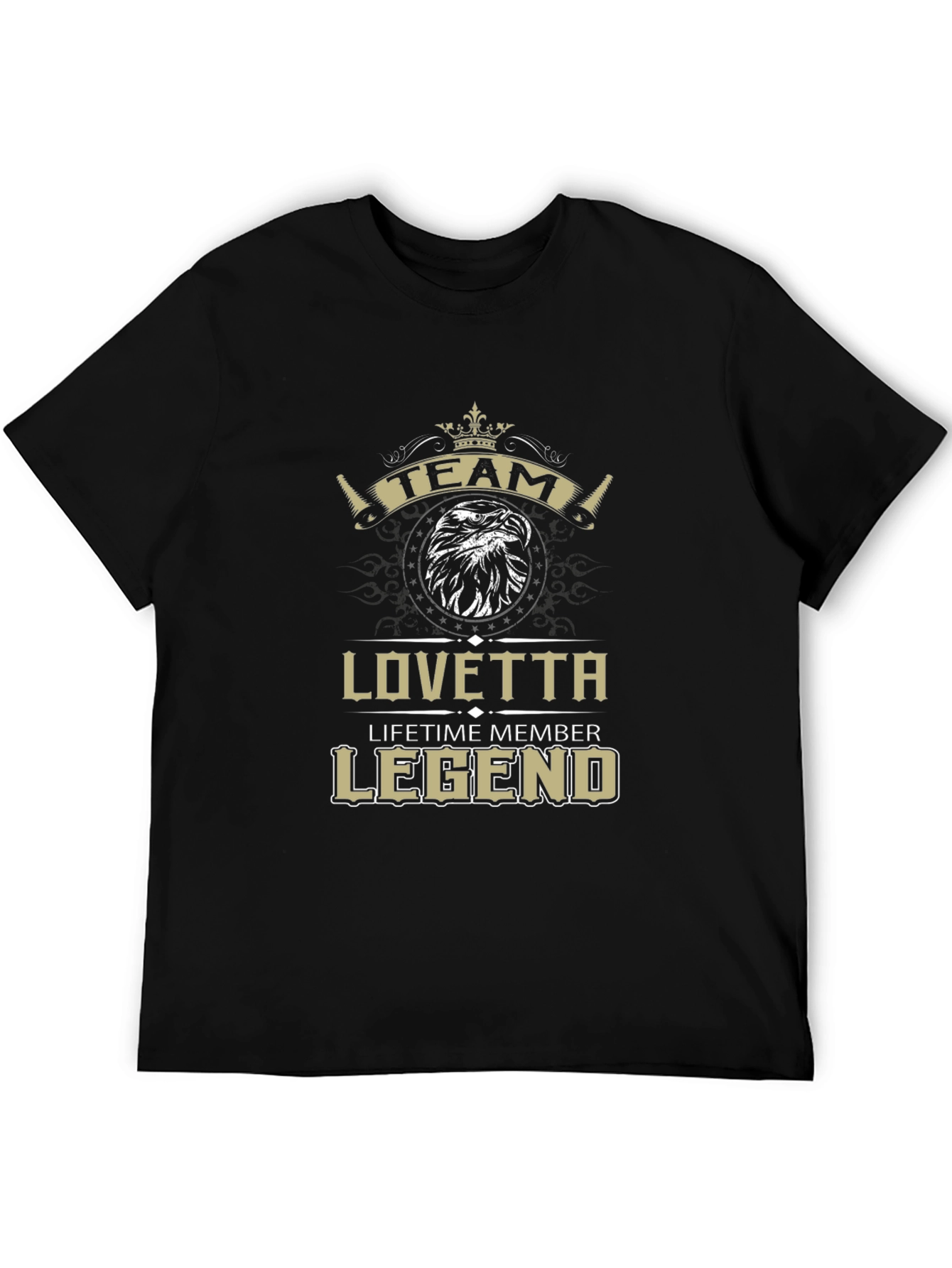 Lovetta Team Legend Black T-Shirt
