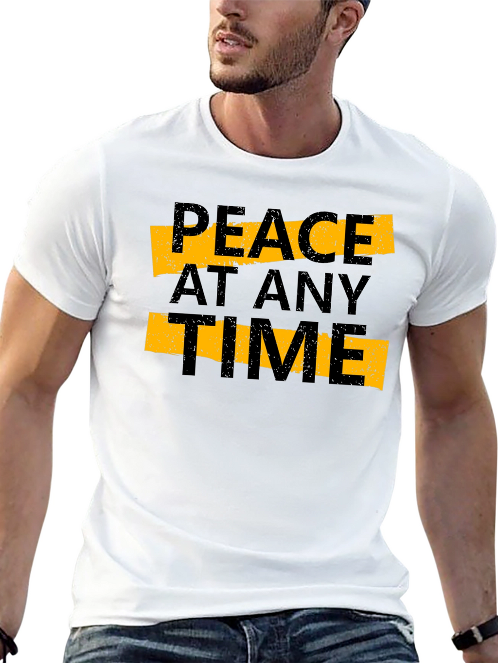 Peace At Any Time Graphic T-Shirt