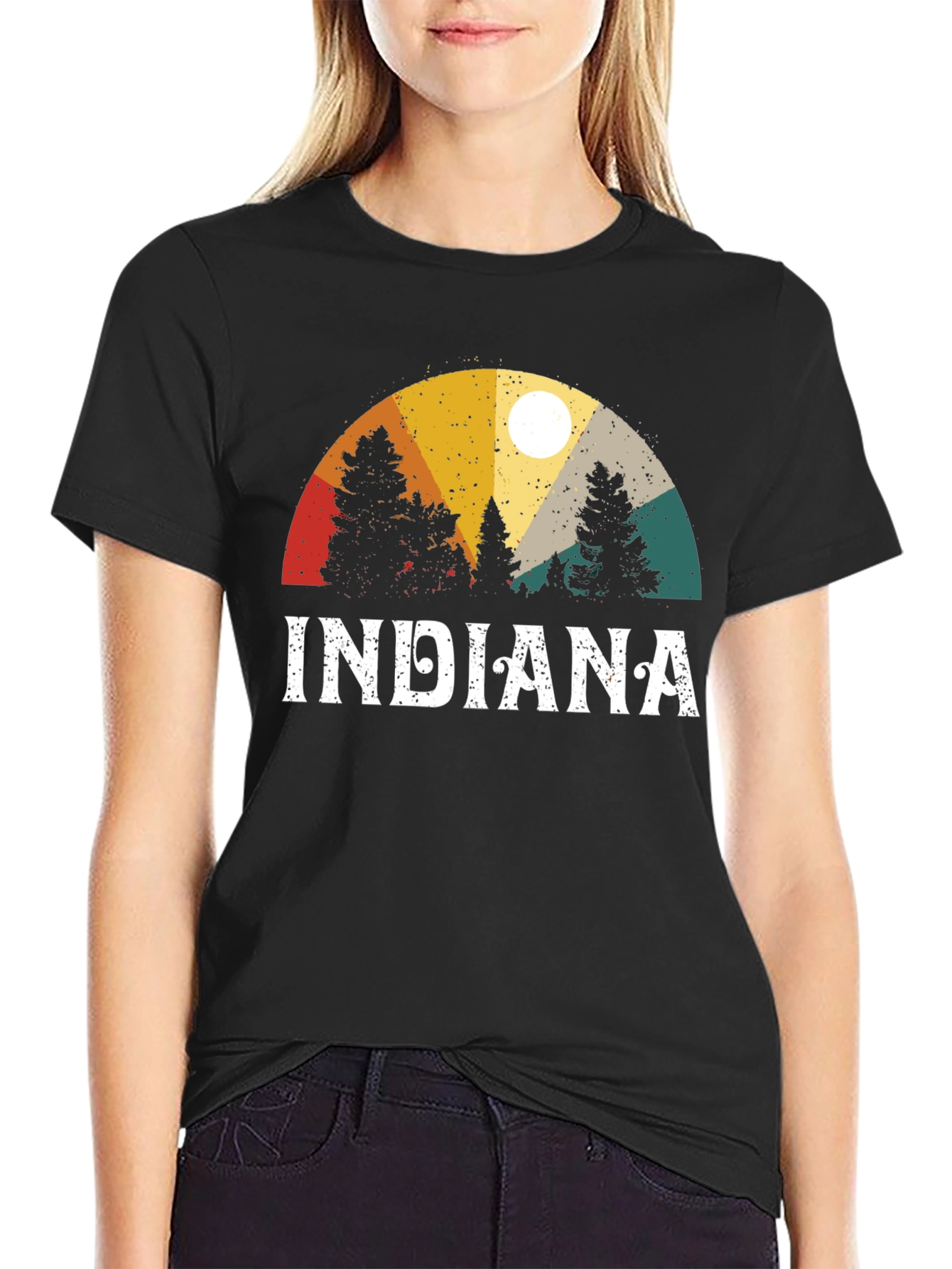 Indiana Retro Graphic T-Shirt