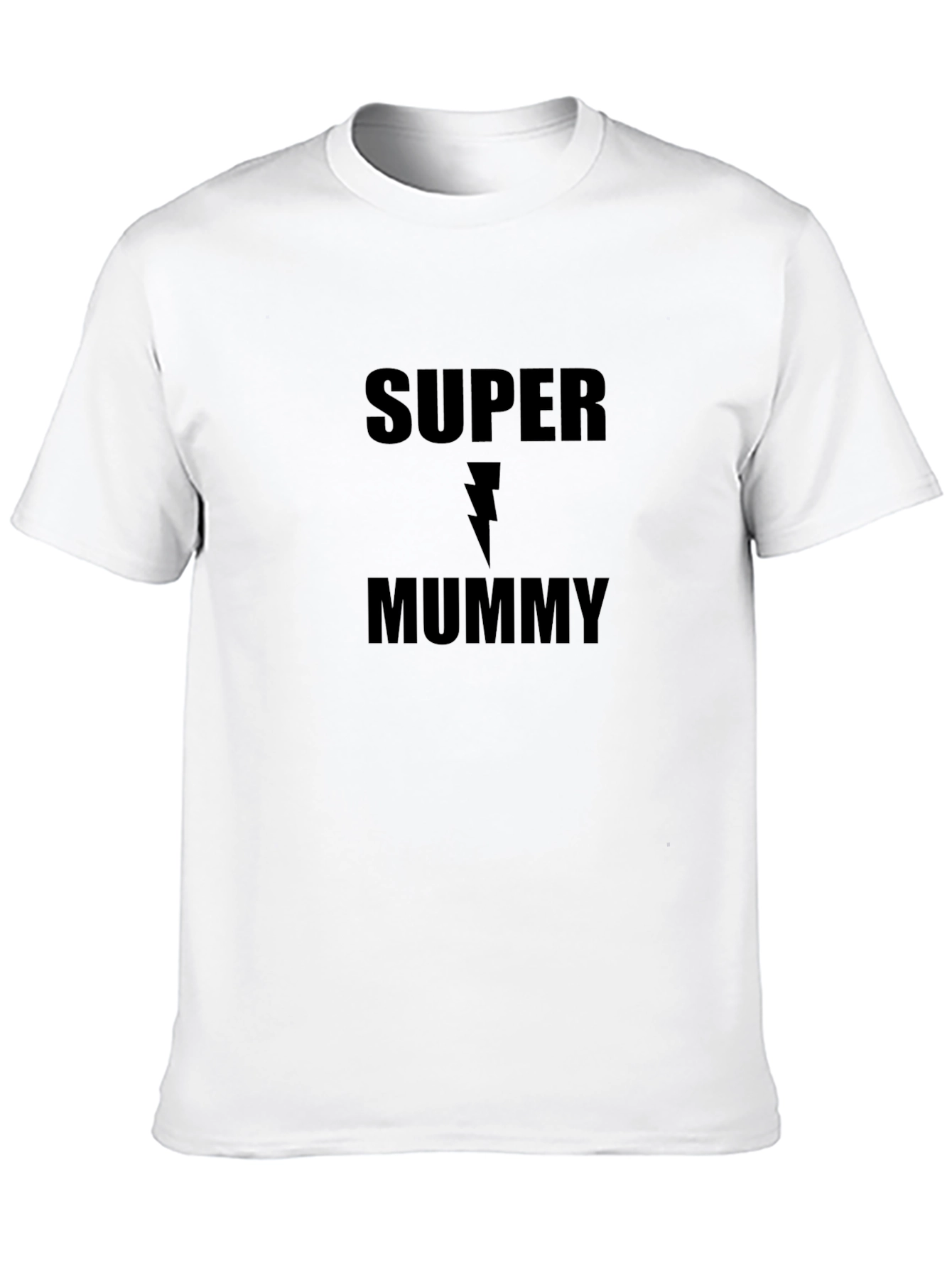 Super Mummy T-Shirt - Black Novelty Tee