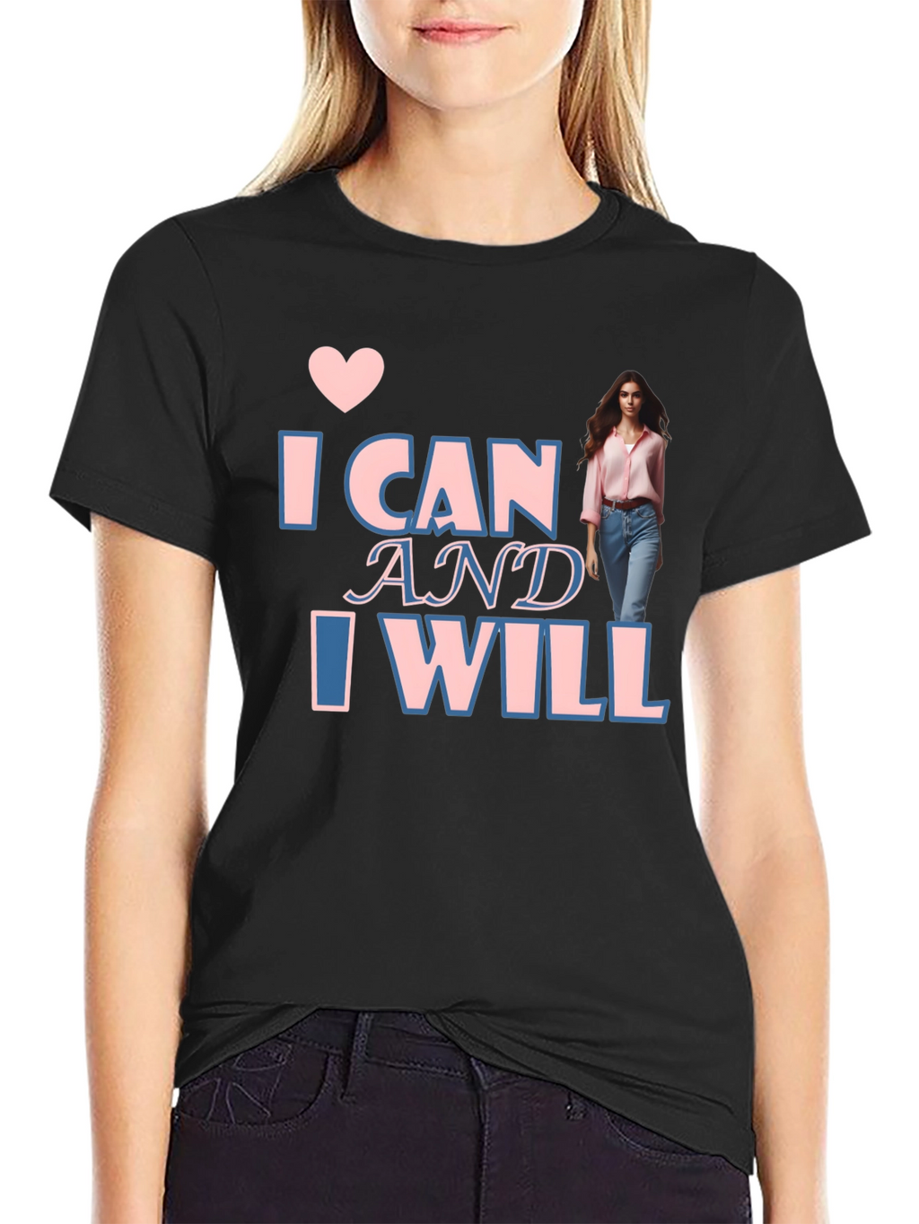 Inspirational I Can & I Will T-Shirt