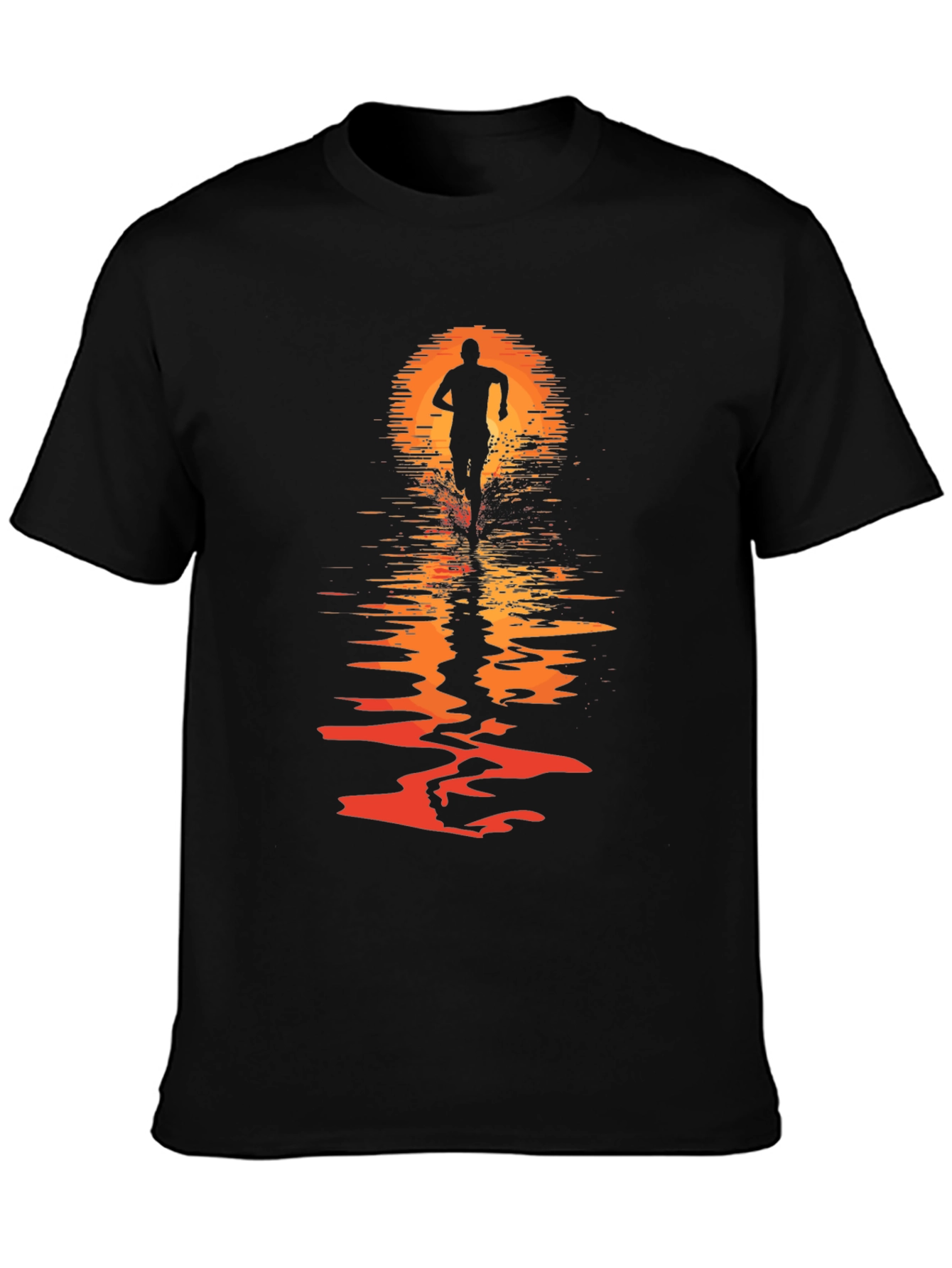 Sunset Runner Graphic T-Shirt