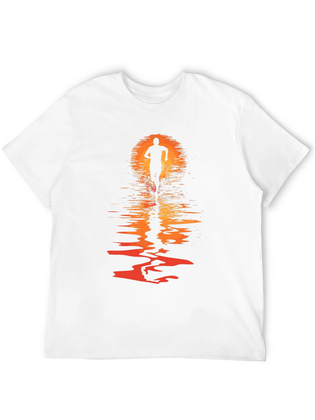 Sunset Runner Graphic T-Shirt