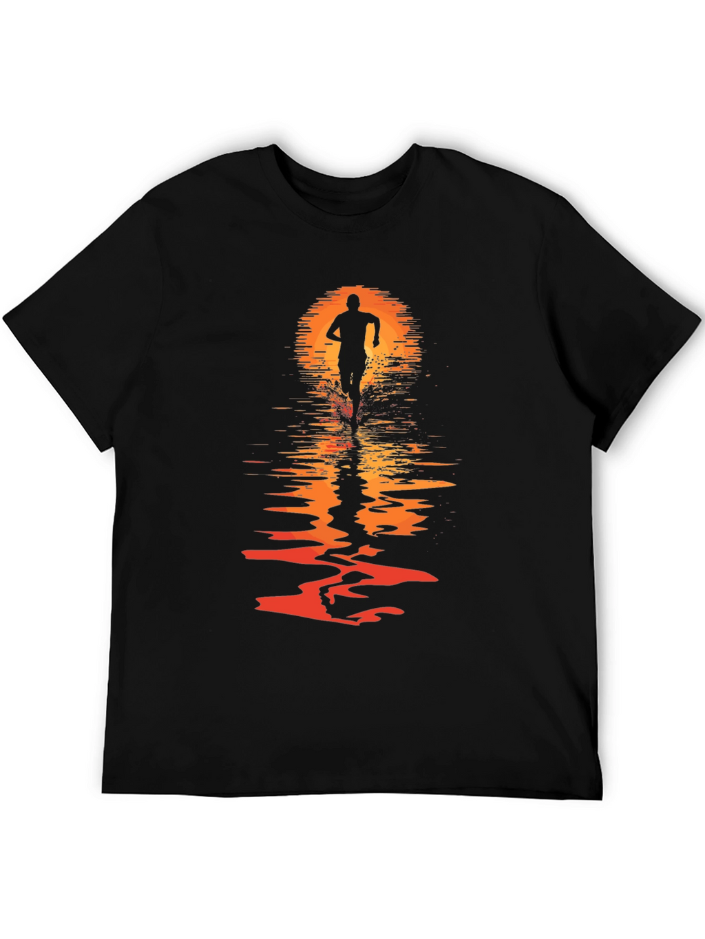 Sunset Runner Graphic T-Shirt