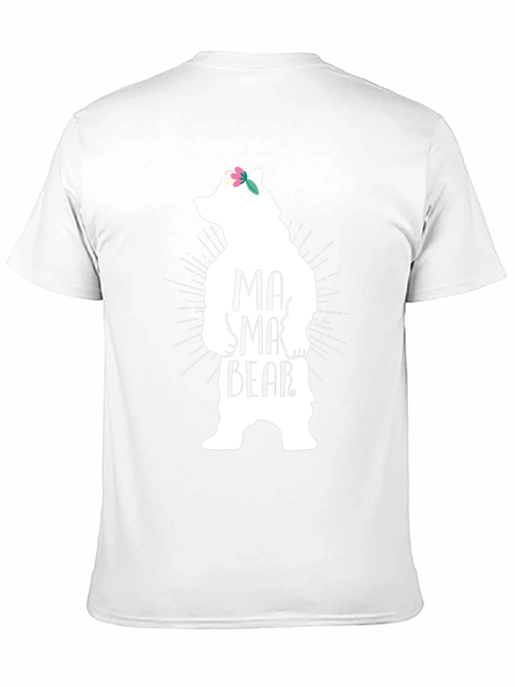Mama Bear Graphic T-Shirt - Cute Mom Tee