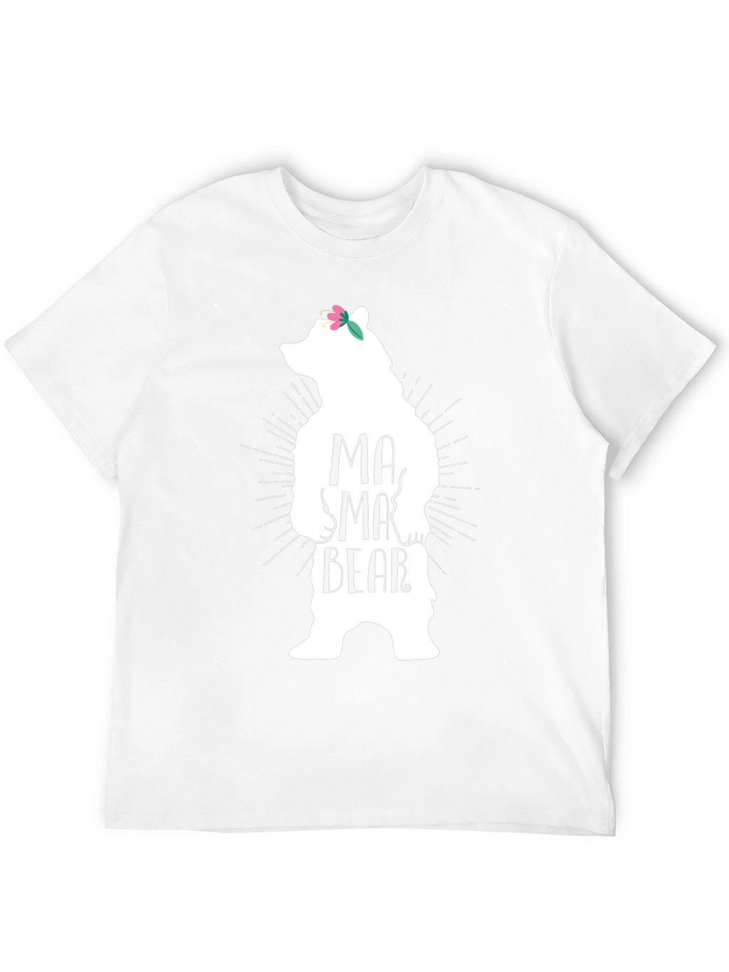 Mama Bear Graphic T-Shirt - Cute Mom Tee