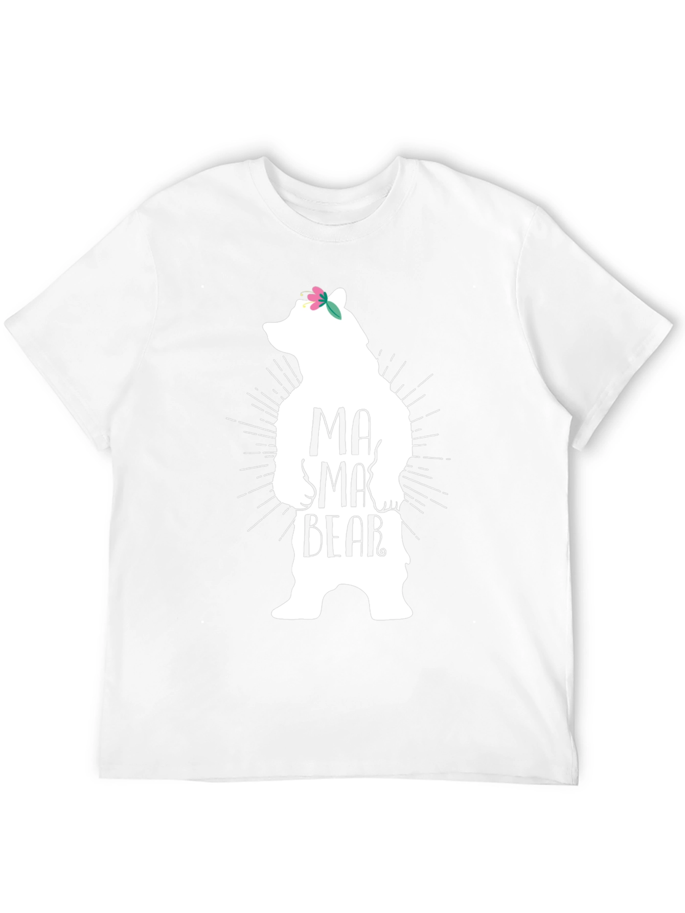 Mama Bear Graphic T-Shirt - Cute Mom Tee