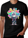 Anime Graffiti Skater Graphic Tee