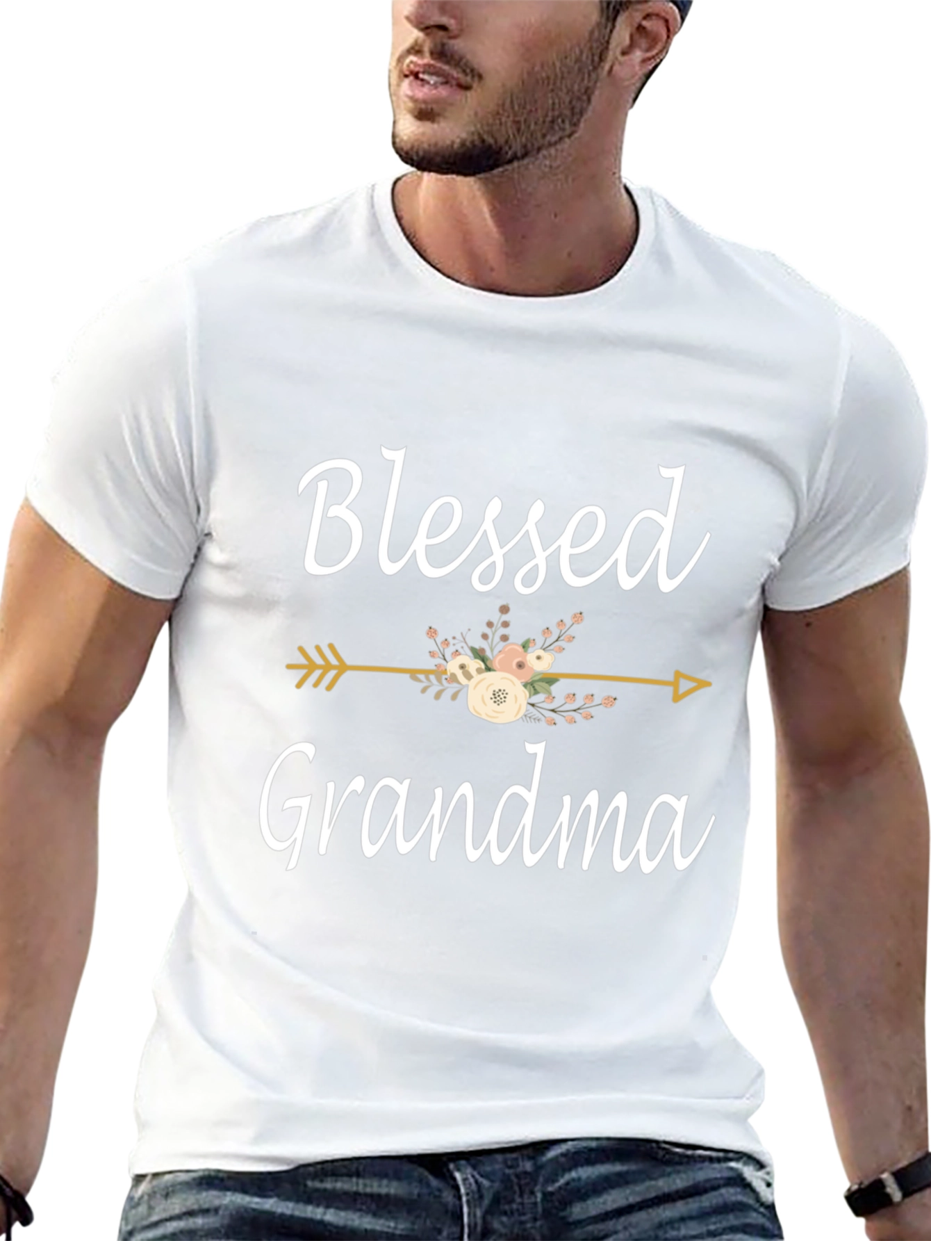 Blessed Grandma Graphic T-Shirt