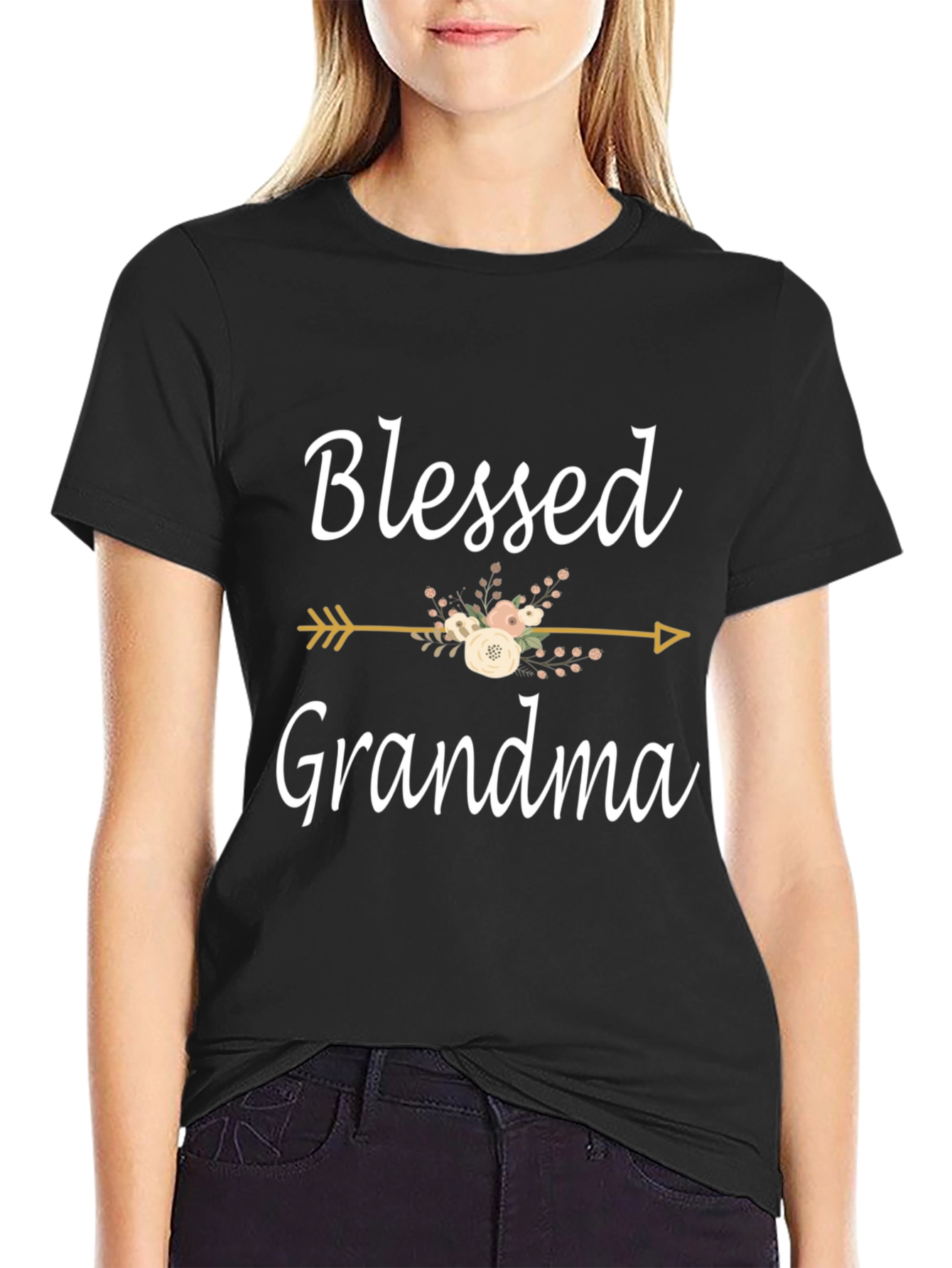 Blessed Grandma Graphic T-Shirt