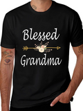 Blessed Grandma Graphic T-Shirt