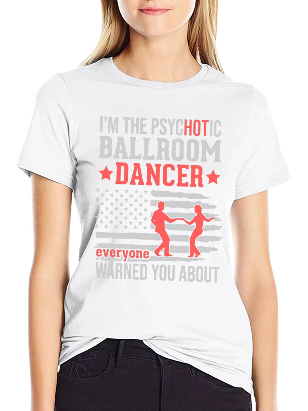 Psychotic Ballroom Dancer Graphic T-Shirt