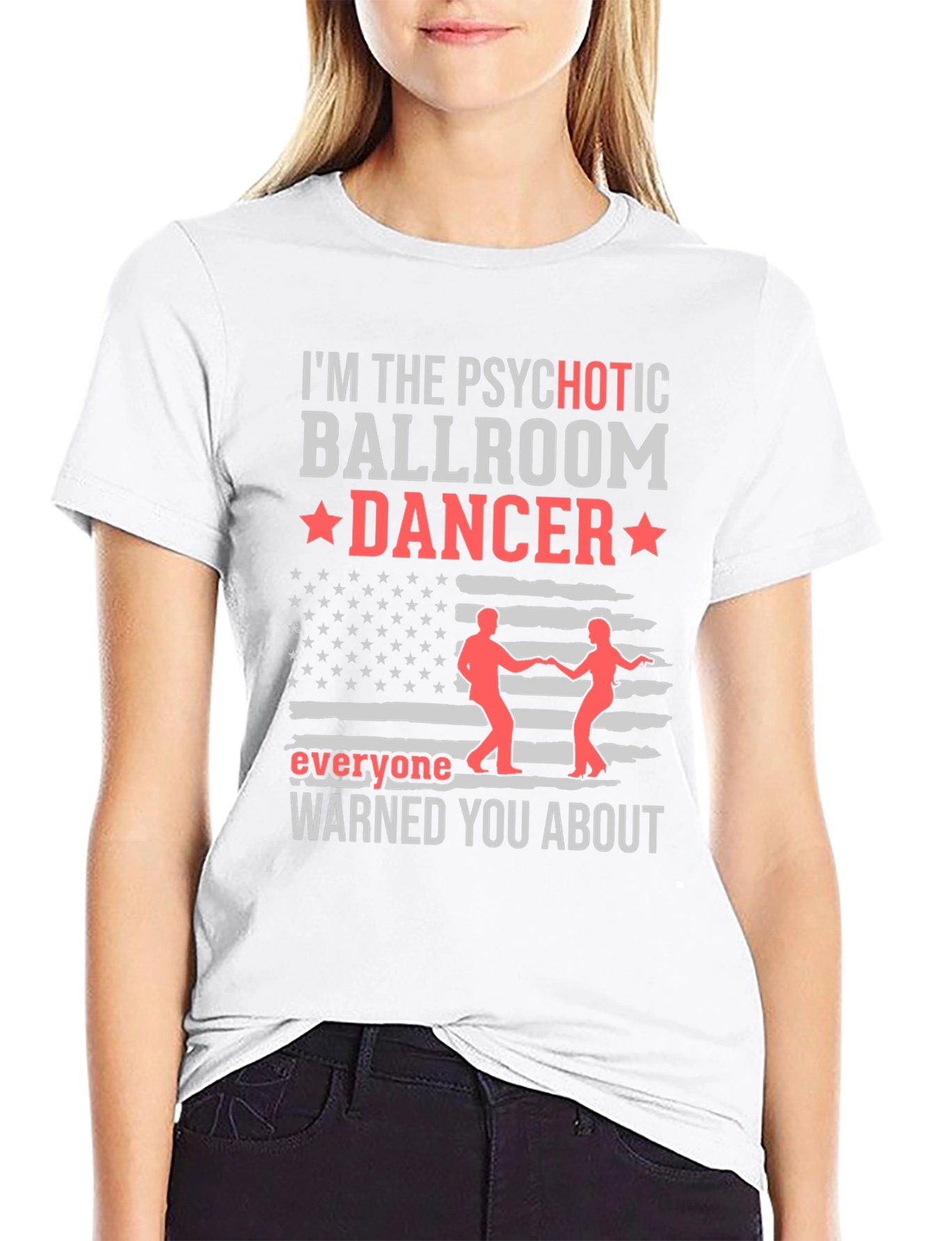 Psychotic Ballroom Dancer Graphic T-Shirt