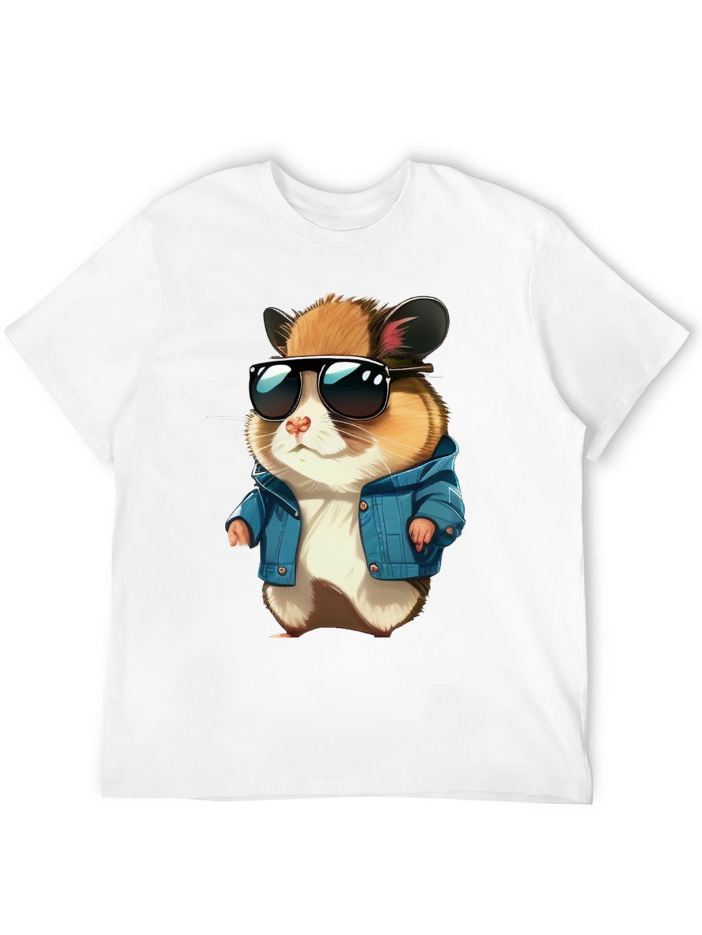Cool Hamster Graphic Tee - Streetwear Style