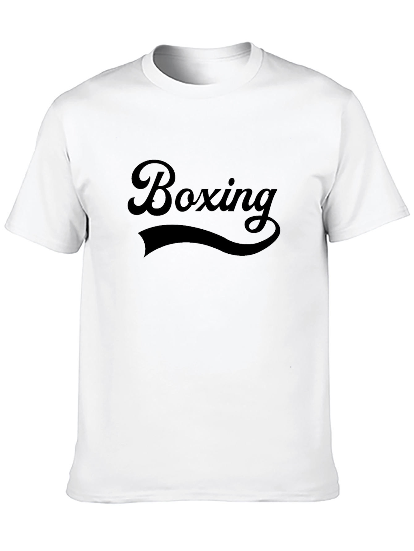 Boxing Graphic T-Shirt - Black