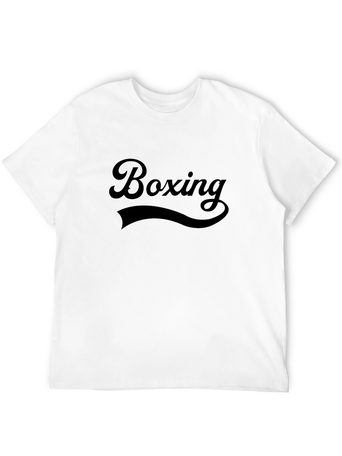 Boxing Graphic T-Shirt - Black