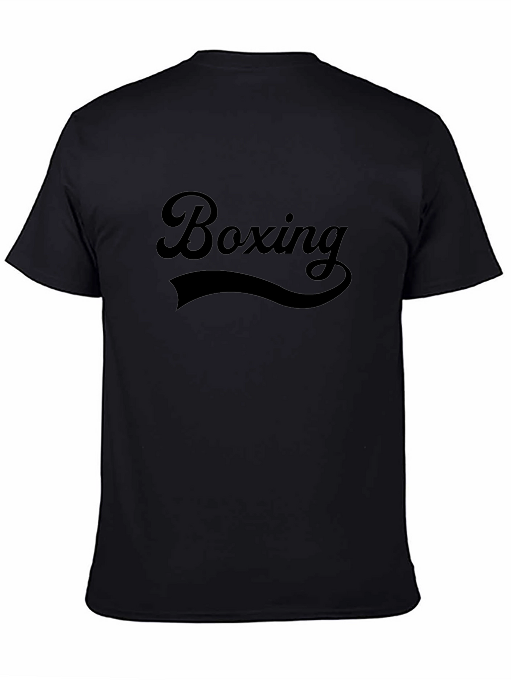 Boxing Graphic T-Shirt - Black