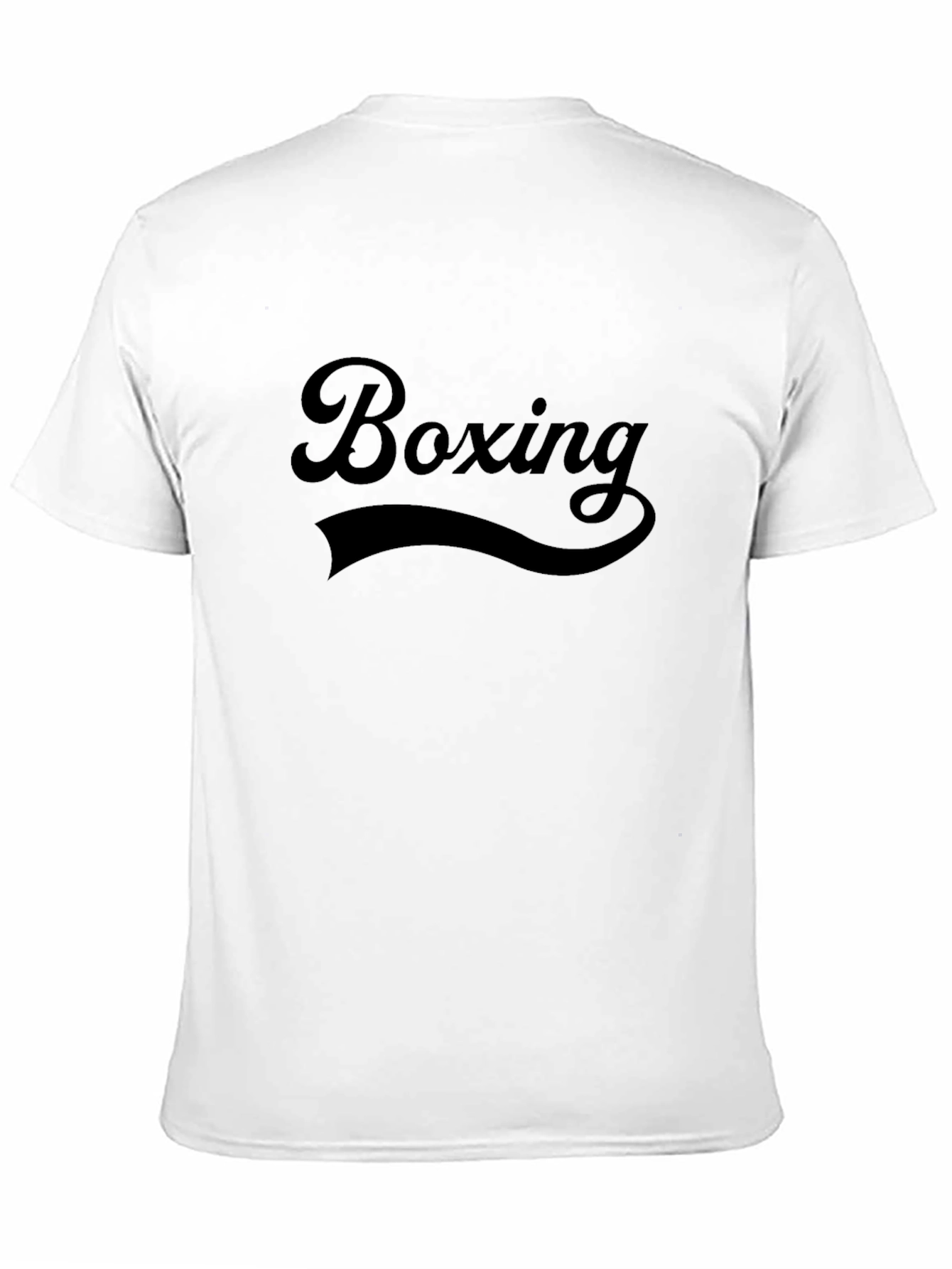 Boxing Graphic T-Shirt - Black