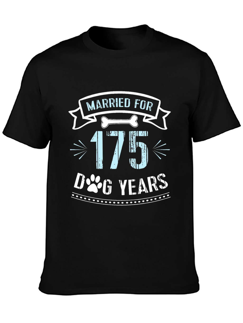 Married For 175 Dog Years Graphic Tee
