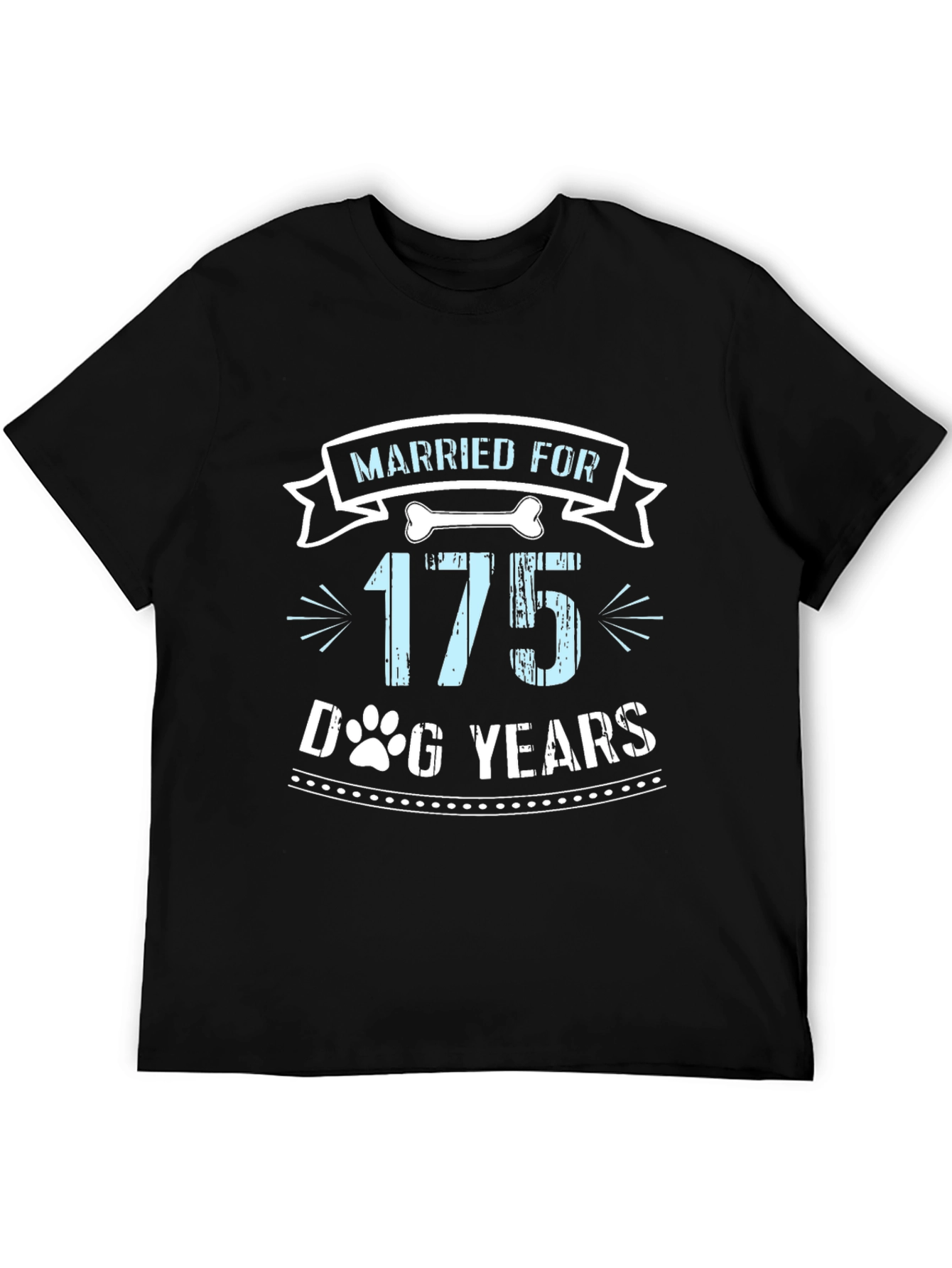 Married For 175 Dog Years Graphic Tee