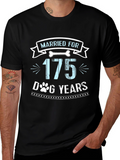 Married For 175 Dog Years Graphic Tee