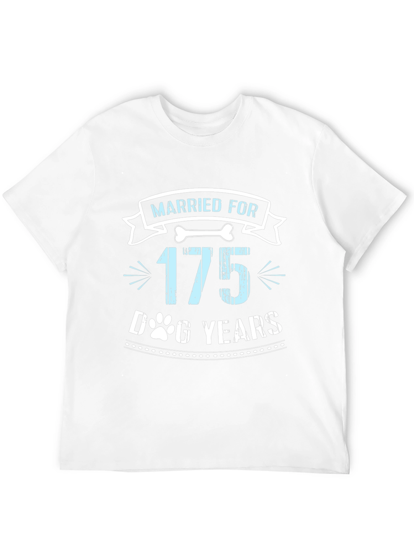Married For 175 Dog Years Graphic Tee