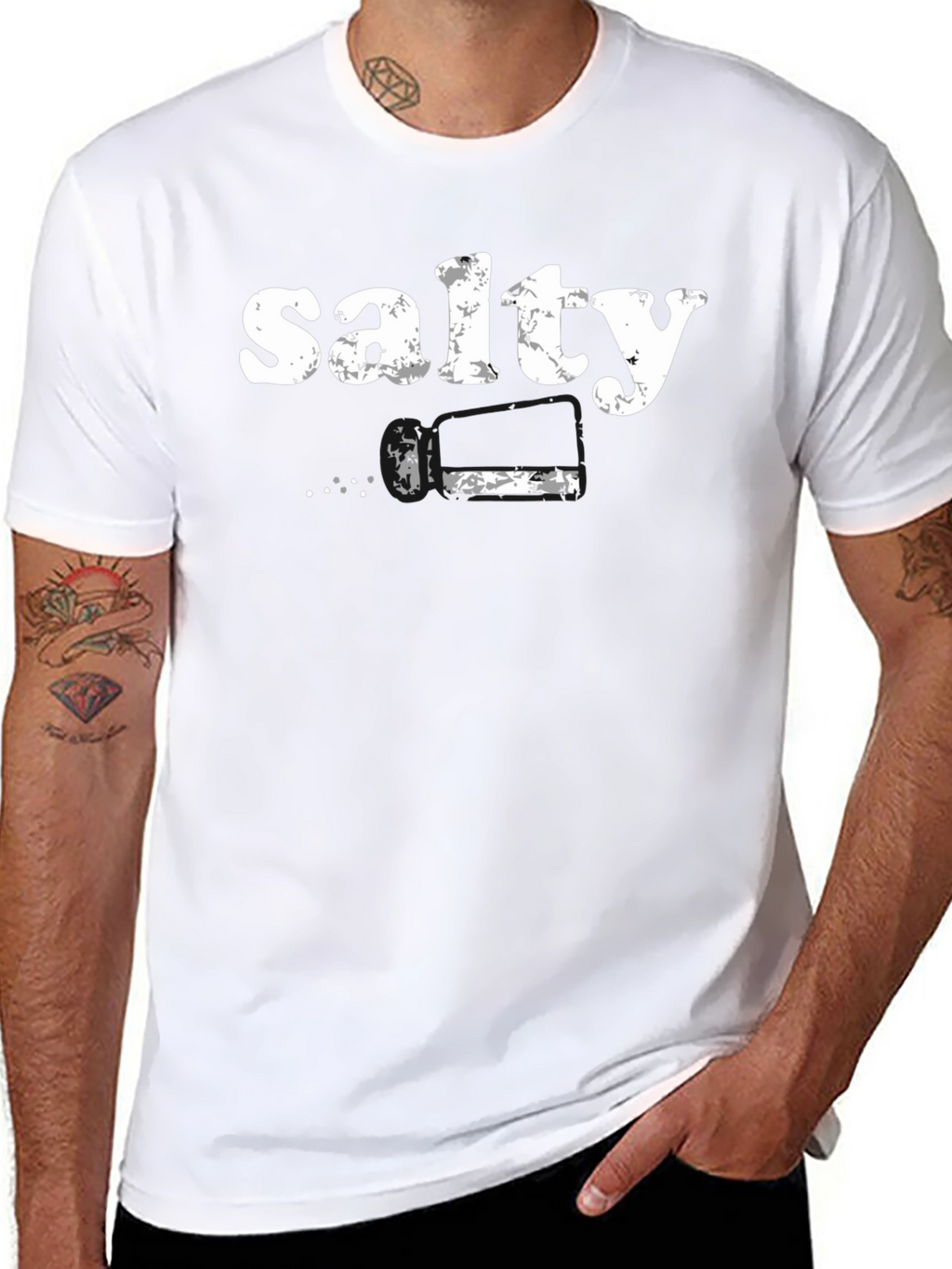 Salty Attitude Graphic T-Shirt