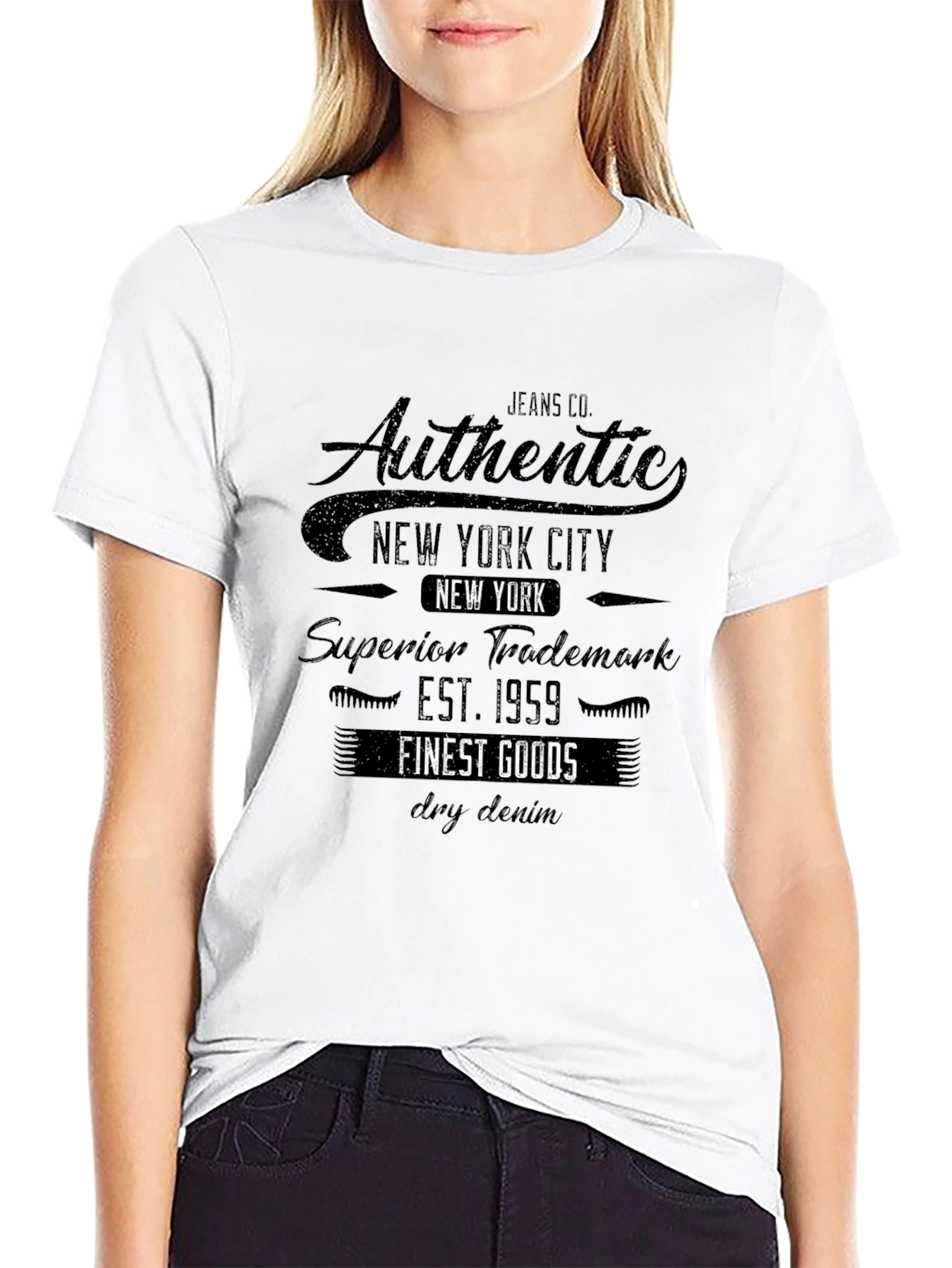 Authentic New York City Graphic T-Shirt