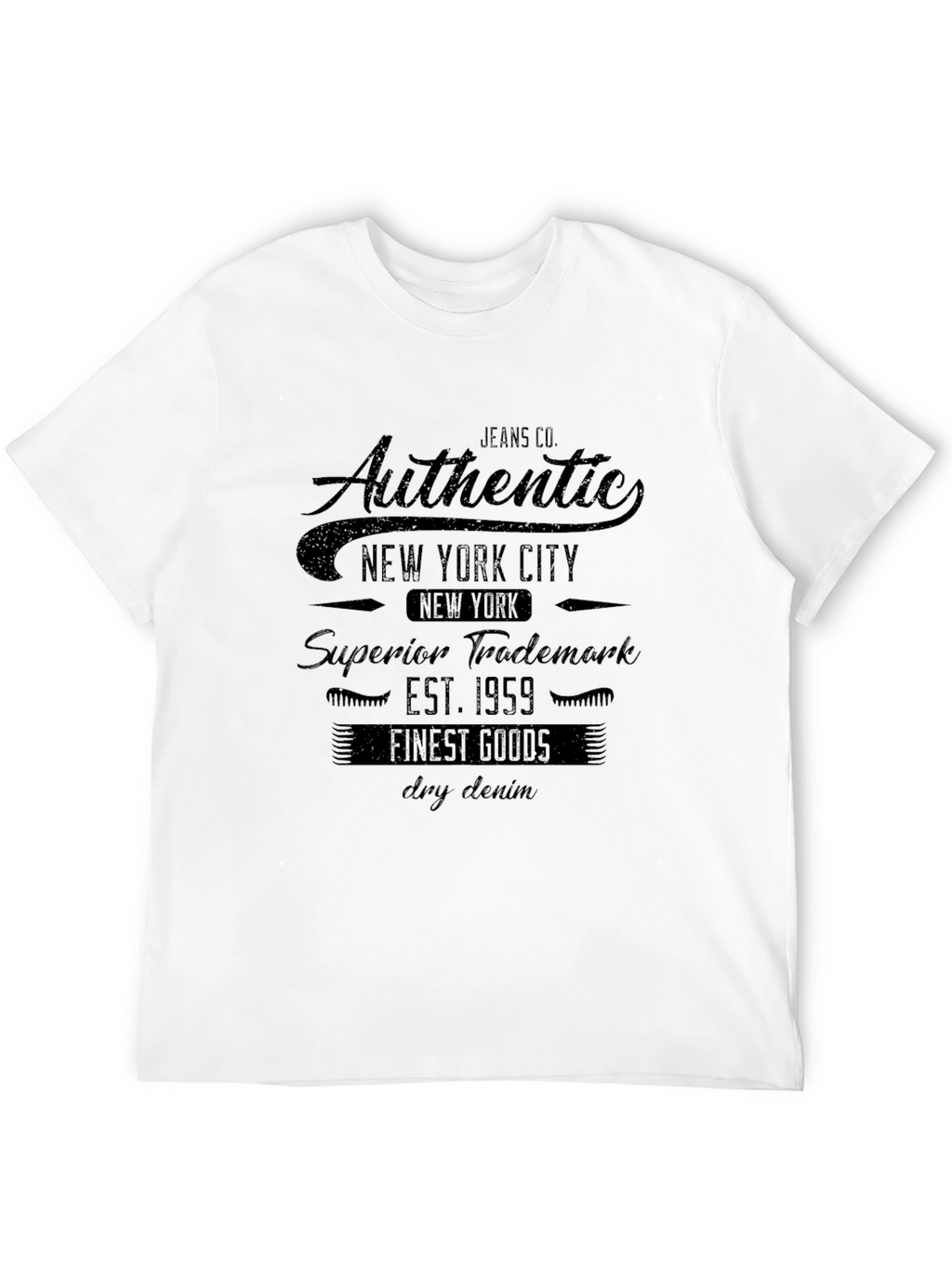 Authentic New York City Graphic T-Shirt