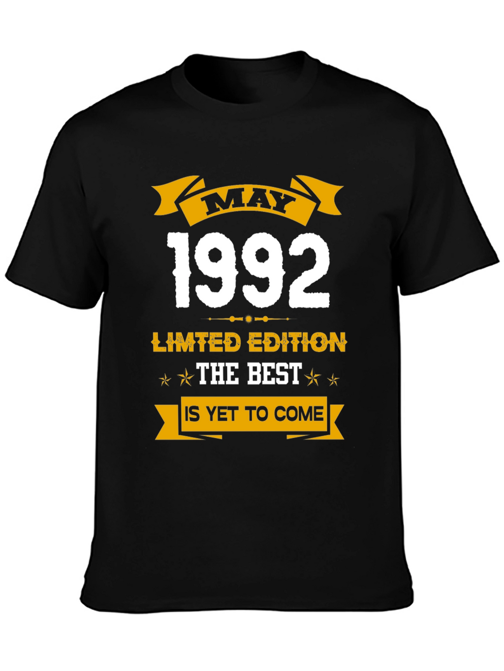 May 1992 Limited Edition Birthday T-Shirt