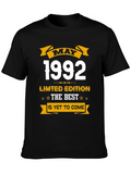 May 1992 Limited Edition Birthday T-Shirt