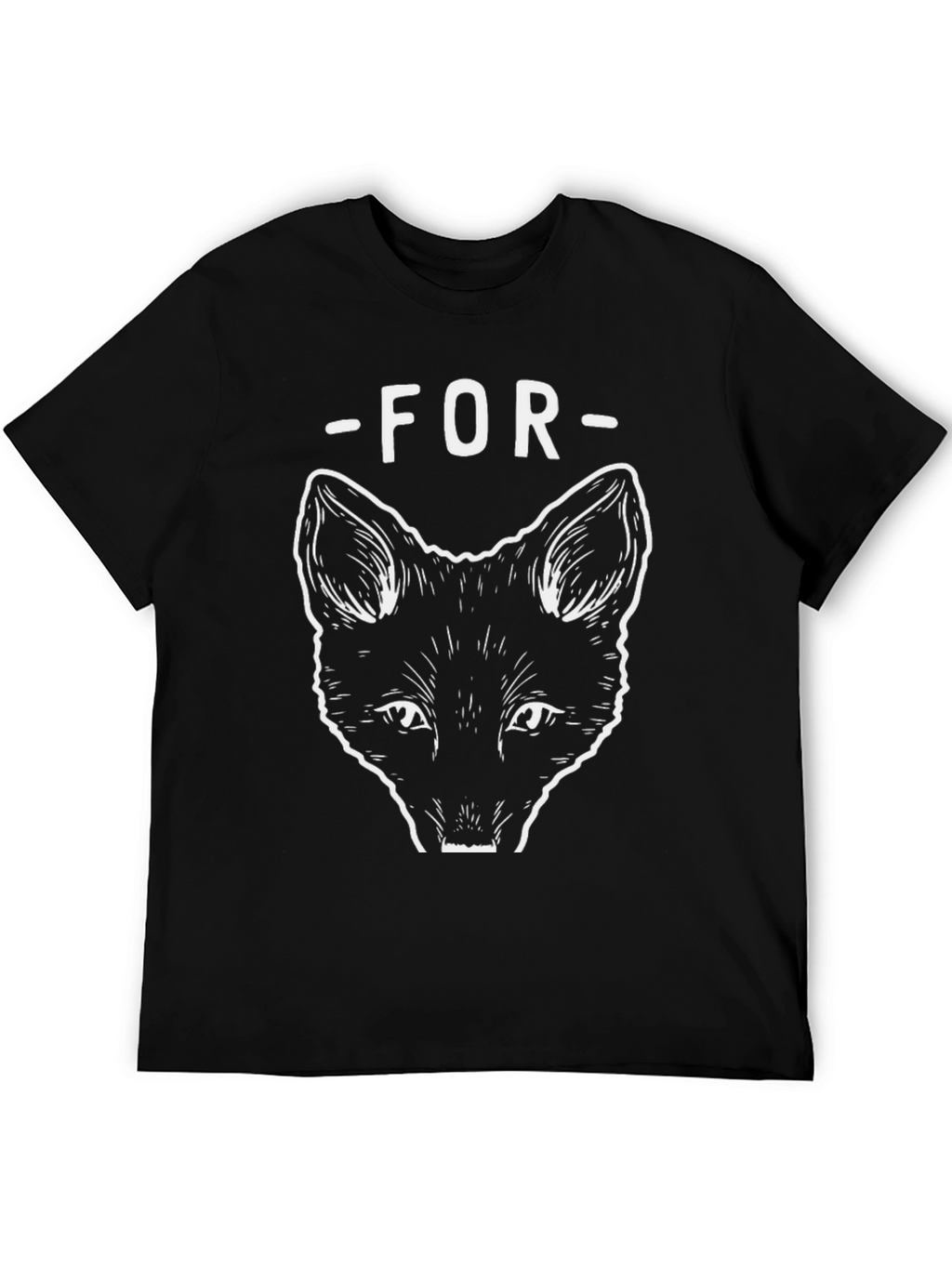 Black For Fox Sake Graphic Tee